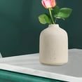 thumbnail image 6 of ACDANC 0.04 Inches Housewarming Gift Nordic Flower Vases Beige Ceramic Mantel Home Decor Ceramic Vase, 6 of 7
