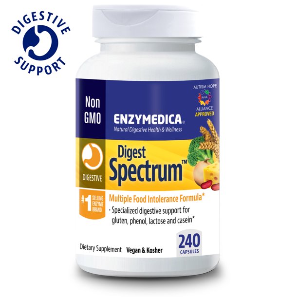 Enzymedica, Digest Spectrum, Dietary Supplement to Support Digestive
