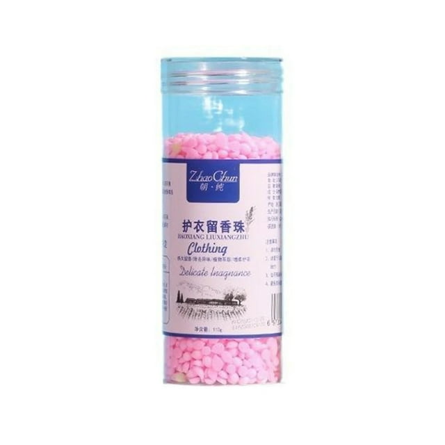 Perles de Parfum pour Lessive Rose, Perles de Parfum pour Vêtements Parfum Longue Durée Éliminant les Odeurs, 1 Bouteille de Perles de Parfum pour Lessive
