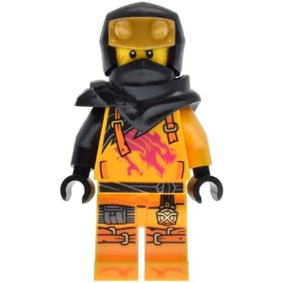 LEGO Ninjago Dragons Rising Season 3: Arin Minifigure with Hood/Horns Katana - Ages 6 