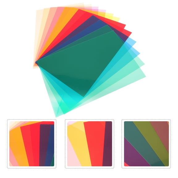 OUNONA Dyslexia Tools for Kids Colored Bookmark Strip Reading Tracking Rulers Made of PVC Multi Color