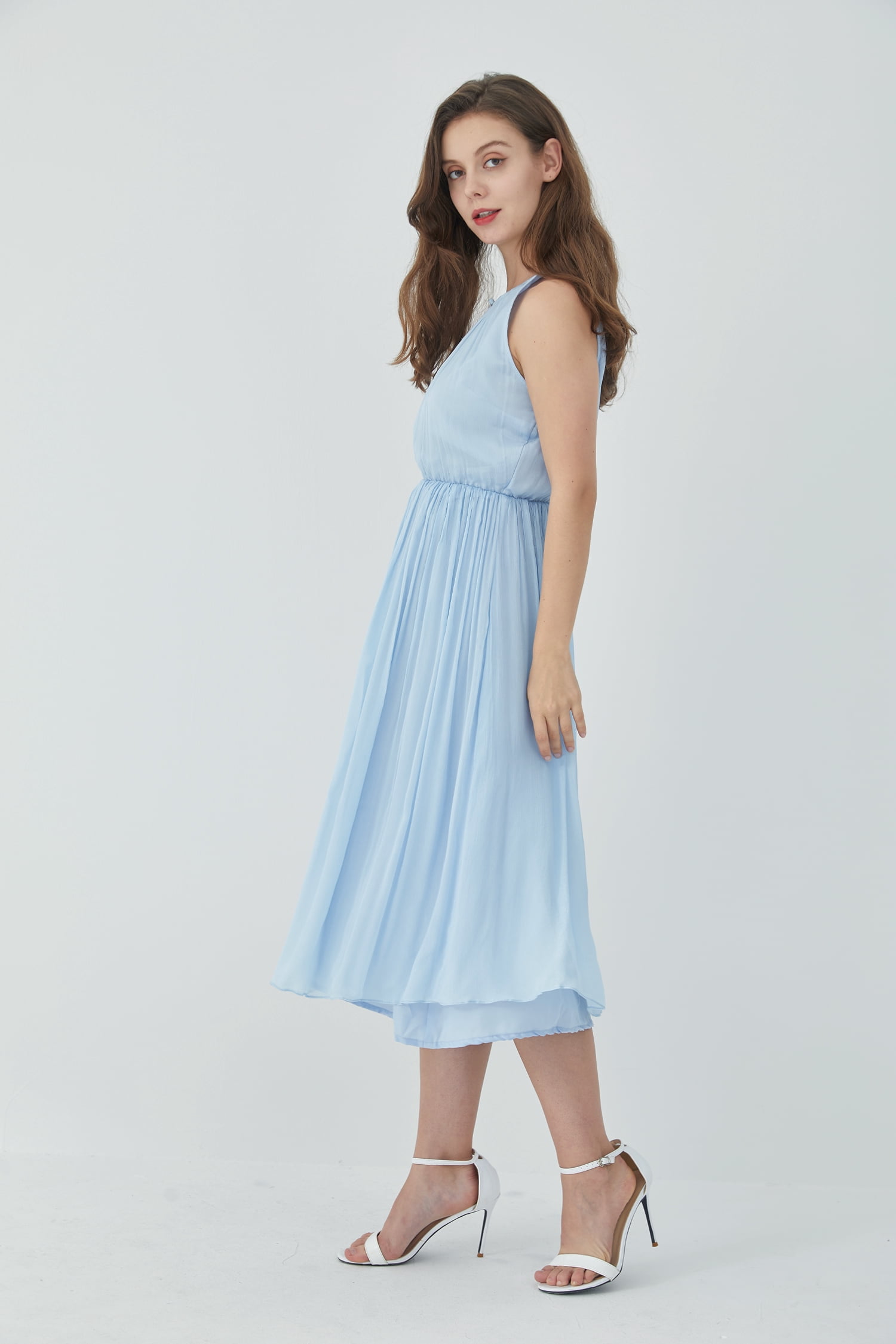 Women's Beach Wedding Periwinkle Blue Collection Bridesmaid Dress - Walmart.com Women's Beach Wedding Periwinkle Blue Collection Bridesmaid Dress - Walmart.com
