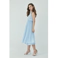 thumbnail image 2 of Women's Beach Wedding Periwinkle Blue Collection Bridesmaid Dress, 2 of 5