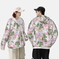 thumbnail image 6 of Balery Lilies Flowers Men's Women's UPF 50+ Sun Protection Lightweight Hoodie Performance Long Sleeve Shirt for Fishing Running-3X-Large, 6 of 9