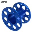 thumbnail image 1 of Mosiee Moulinet de Plongée en Alliage d'Aluminium Bobines Vides, 1 of 8