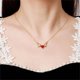 thumbnail image 4 of Collar de mano colgante de amor con collar de cadena ajustable, collar colgante de mano collar para mujer collar de mano buena suerte, 4 of 5
