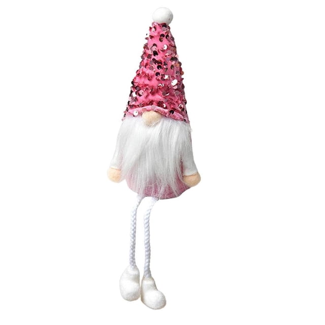 Cateissary Christmas Faceless Doll Long Beard Party Hotel Dining Bedroom Room Decoration Bar Ornament Bookshelf Living for Kits de decoración para fiestas No.1
