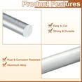 thumbnail image 4 of Uxcell Round Aluminum Rods, Aluminum Round Rod Solid Lathe Bar Stock for Industry Construction DIY Crafts 12m x 330mm 2, 4 of 5