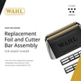 thumbnail image 2 of Cabezal de aluminio y barra de corte de repuesto para afeitadora Wahl Vanish, 2 of 6