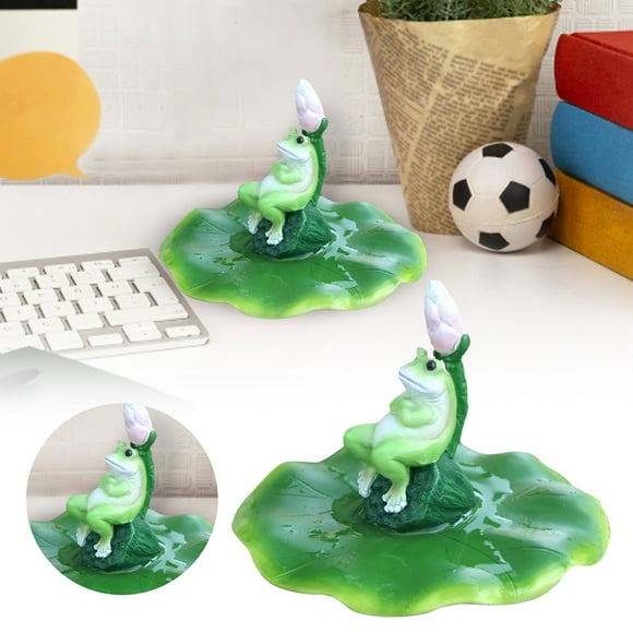 Hearth & Gear Desktop Ornament For Home And Garden Decoration Sitting On Figurine For Pond Desk And More Unique Resin Handmade Piece Ornament Christmas Christmas Bulbs Decorations Elegant Christmas