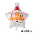 thumbnail image 3 of Globo navideño de aluminio con forma de alce, muñeco de nieve, Papá Noel, hombre de jengibre, árbol de Navidad, copo de nieve, decoración navideña 2022, 3 of 5