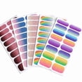 thumbnail image 3 of YTTAL  Gradient Glitter Nail Polish Strips - Full Wrap Self-Adhesive Nail Stickers, Waterproof DIY Manicure Decals for Women Girls, 3 of 6