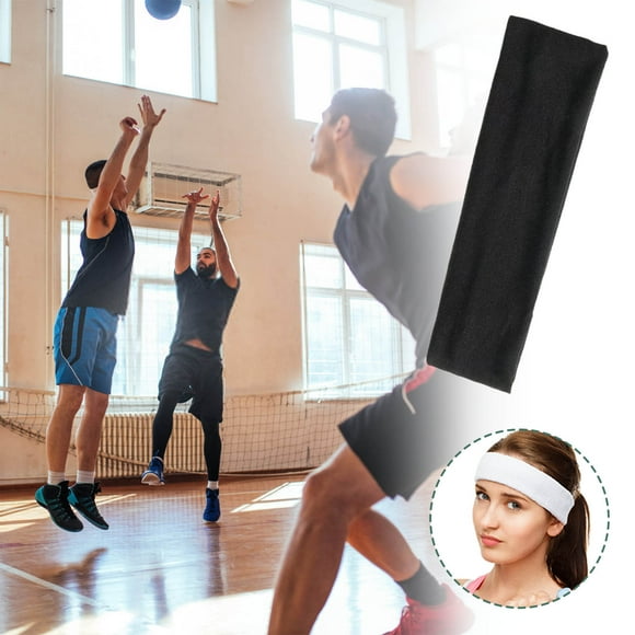 LSLJS Elastic Hair Bands Fashion Solid Color HairBand Basic Solid Color Sports Yoga Headband, Head Bands for Women's Hair