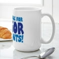 thumbnail image 6 of CafePress - ELIGIBLE FOR SENIOR DISCOUNTS! Large Mug - 15 oz Ceramic Large White Novelty Mug, 6 of 6