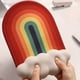 thumbnail image 3 of Rainbow Mouse Pad Teclado Resto de Muñeca Espuma de Memoria Silicona Ergonómico-Mouse Pad Resto de Muñeca Portátil, 3 of 5
