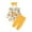 Yellow369/R, variant on MEZZALL Girls Floral Outfits Sets Toddler To Big Kid Dress With Pants And Bandana Casual Summer Fall Play Clothes For Everyday Cute Baby Dailywear