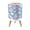 Color 4, variant on Small Trash Can with Lid Rusty Corrugated Metal Weathered Gray Orange 1.8 Gallon Dog Proof Trash Can Round Garbage Can Waste Bin Wastebasket for Bathroom Bedroom Living Room