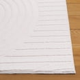 thumbnail image 4 of Safavieh Faux Rabbit Fur Mordikai Geometric Polyester Area Rug, Ivory, 8' x 10', 4 of 11