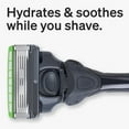 thumbnail image 2 of Schick Hydro Sensitive Mens Razor Handle Plus 17 5-Blade Sensitive Razor Refill Cartridges, 2 of 6