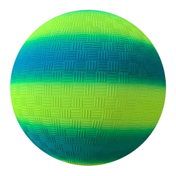 Greeniant Pelota de juegos de arcoíris degradada de 8,5 pulgadas para niños, pelota de patada hinchable de PVC para parque de patio trasero y Ropa Deportiva, Zapatos No. 4 Greeniant OD016719-04
