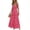 28# Watermelon Red, variant on Summer Dresses for Women Maxi Spaghetti Strap Back Smocked A Line V Neck Casual Long Dress Beach Vacation Clothes Black S