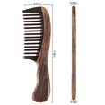 thumbnail image 7 of Onedor Handmade 100% Natural Chacate Preto With Buffalo Horn Fine Tooth Hair Combs - Anti-Static Sandalwood Scent Natural Hair Detangler Wooden Comb (Chacate Preto Buffalo Horn Wide Tooth), 7 of 7