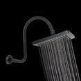 thumbnail image 2 of MODONA 1-Spray 8 in. Single Wall Mount Fixed Shower Head in Satin Nickel, 2 of 2