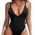 thumbnail image 5 of Top-kevin Women's Two Piece Bikini Set Star Decor Halter Triangle Swimsuit Tie Side Bathing Suit Beachwear, 5 of 12