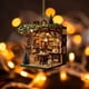 thumbnail image 5 of Estantería Colgante de Acrílico para Navidad 2024, Adornos Colgantes para Árbol de Navidad, Decoraciones Interiores Apilables para Libros., 5 of 5