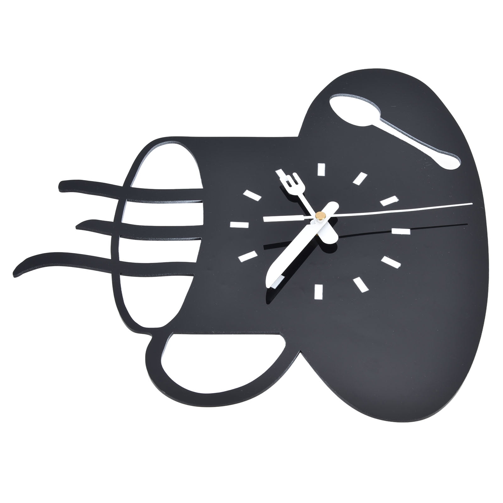 Silent Wall Clock Simple Wall Clock Kitchen Wall Clock 3D Modern Coffee