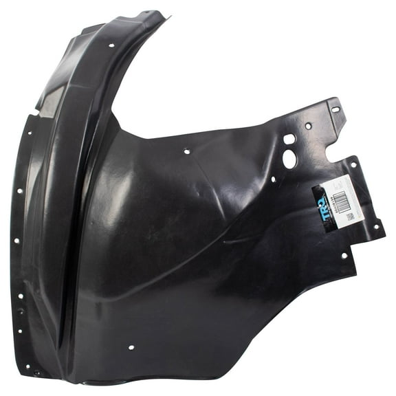 TRQ Front Left Rearward Inner Fender Liner Black Drivers Side Fits Select 2007-2012 GMC Acadia GM1248185