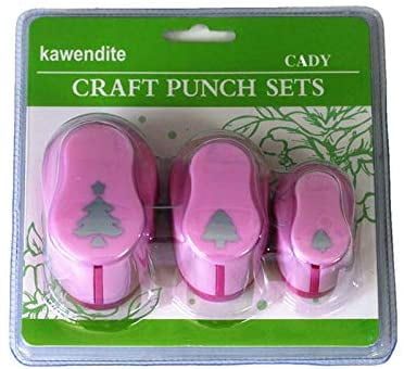 Star CADY Crafts Punch Set 8mm 15mm 25mm Paper Punches 3pcs/Set 