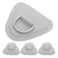 thumbnail image 1 of Miangastore 4pcs Stainless Steel D Ring Patch For Inflatable Boat Kayak Paddle Board Lightweight And Durable For Kayak Upgrades And Paddleboard Accessories, 1 of 9