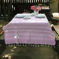 thumbnail image 4 of Linum Home 100% Turkish Cotton Lucky Embroidered Starfish Striped Pestemal Beach Towel, 4 of 4