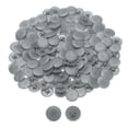 thumbnail image 1 of Uxcell 150Pcs Tapas de tornillo de plástico para cabezas de tornillos Phillips, cubiertas de tapa de tornillo de 17mm, gris oscuro, 1 of 5