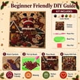 thumbnail image 4 of DIY Christmas Pearl Diamond Art Kit with Frame for Home Decor,3D Christmas Pearl Art Craft Kit,Christmas Pearl Beads Art Craft for Adults Beginner,Gemstone Dots Beads for Healing Stress-Relieving, 4 of 4