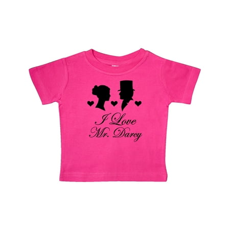 

Inktastic Jane Austen I Love Mr Darcy Gift Baby Girl T-Shirt