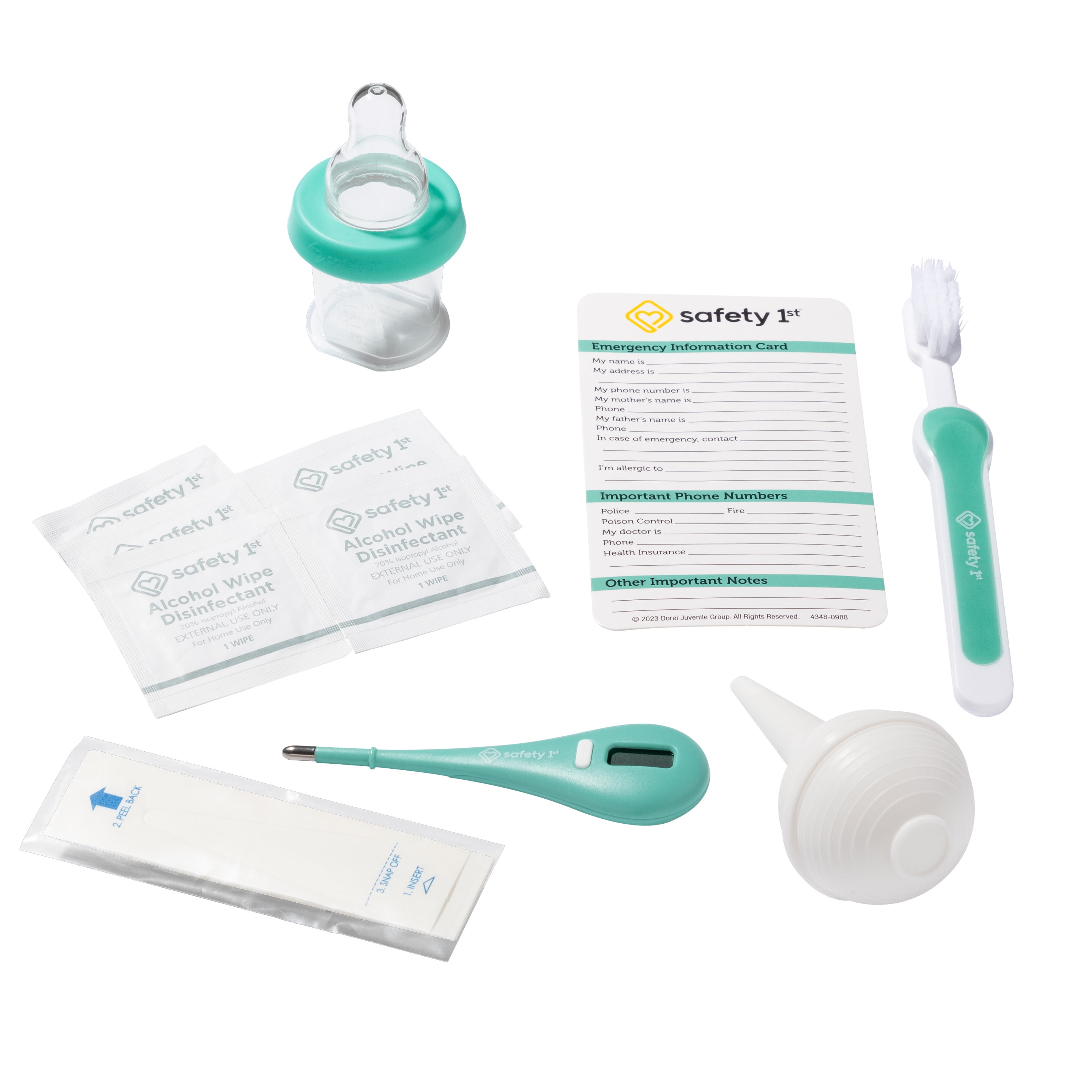Safety 1st Nursery Care Health & Grooming Kit, Seafoam