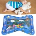 thumbnail image 1 of Estera de agua PVC azul inflable ANGGREK estimula el desarrollo del cerebro para bebés de 1 a 3 años, 1 of 8