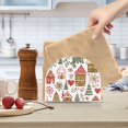thumbnail image 2 of Yayeee Napkin Holder for Table Set of 2 Kitchen Paper Tissue Organization, Brown Nordic Christmas House, 2 of 8