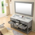 thumbnail image 5 of Water Creation Madalyn 60 in. Double Bathroom Vanity, 5 of 11