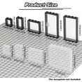 thumbnail image 3 of Kit de ladrillos de construcción Feleph, ventanas transparentes y transparentes, 130 unidades, 3 of 6