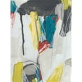 thumbnail image 2 of Vess, June Erica 19x24 White Modern Wood Framed Museum Art Print Titled - Mix and Mingle II, 2 of 4
