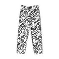 thumbnail image 4 of Xecao Hand Drawn Snake Men's Straight Lounge Pajama Pants: The Ultimate in Comfortable Sleepwear, 4 of 9