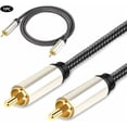 thumbnail image 5 of Coaxial Digital Audio Cable, HiFi 5.1 SPDIF RCA to RCA Male to Male, for Digital Audio and Composite Video Cables (Size: 1.5m), 5 of 5