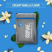 Isopure Zero Carb 100% Pure Whey Isolate Protein Powder, Lactose Free, Gluten Free, With Vitamins, Creamy Vanilla, 25g Protein Per Serving, 7.5 Lbs, 110 Servings (Packaging May Vary)