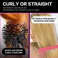thumbnail image 2 of 3D Bomb Curl Hair Brush, 360 Round Styling Hair Brush, Detangling Hairbrush Spherical Ball Brush, Round Hair Curling Curler and Wide Tooth Comb, 2 of 5