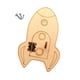 thumbnail image 5 of Tablero de actividades Montessori con accesorios DIY para preescolar, regalos navideños Cohete, 5 of 9