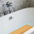thumbnail image 5 of Emmzoe Bubble Rubber Anti-Slip Bath Mat 14 x 30 Inches Kids & Baby Friendly - Natural Rubber, Non-Toxic, Eco-Friendly, Mildew and Stain Resistant (Orange), 5 of 5