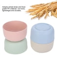 thumbnail image 1 of Bowl 4 PCS Wheat Straw Bowl Dinnerware Tableware for Rice Noodles Soup, 1 of 7